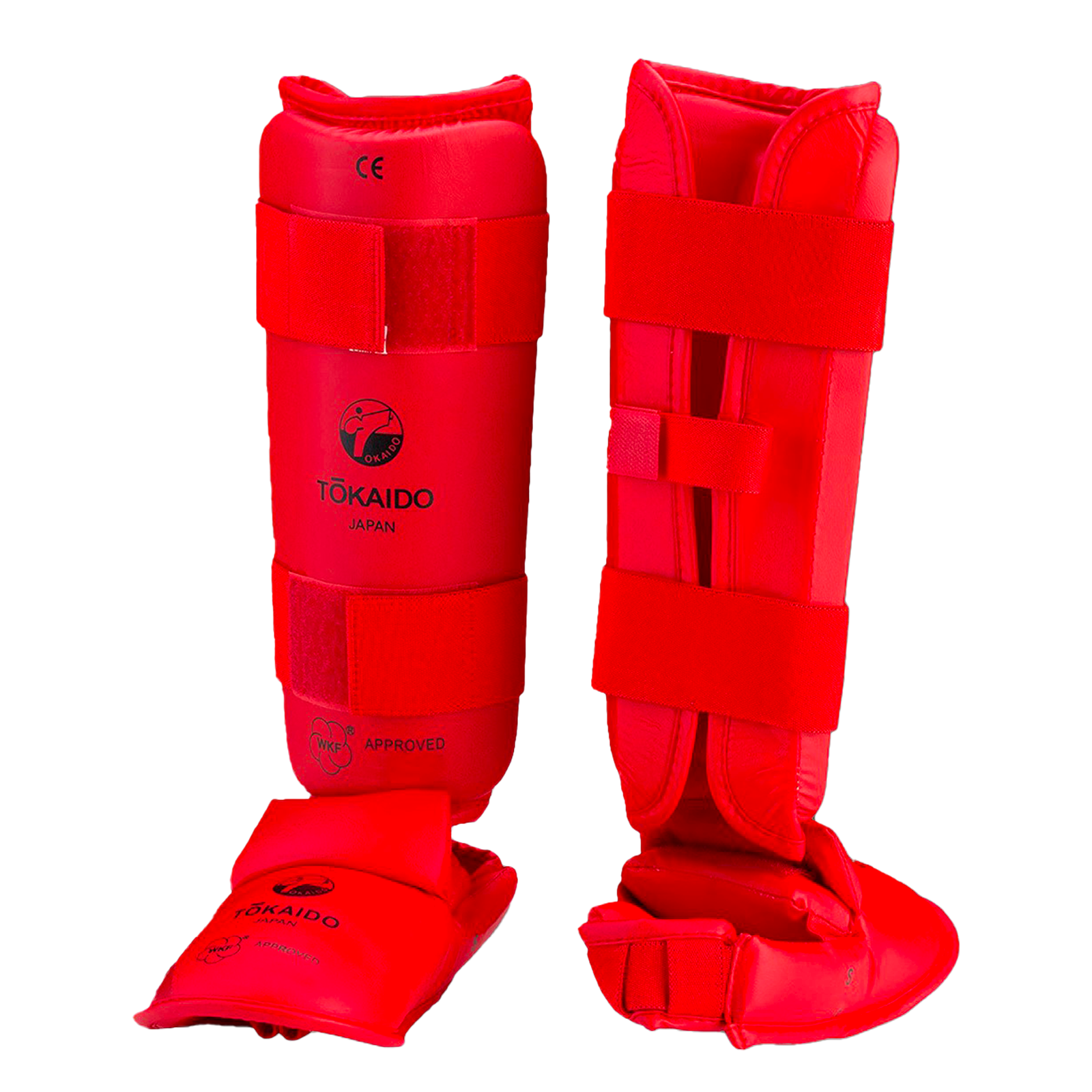 Red Tokaido Shin Guards
