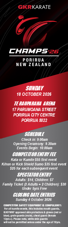 New Zealand National Championships 2026 Entry